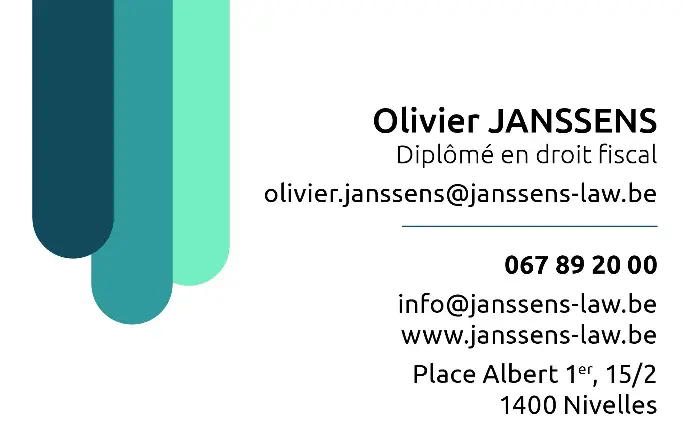 Carte de visite Olivier Janssens Carte de visite Olivier Janssens