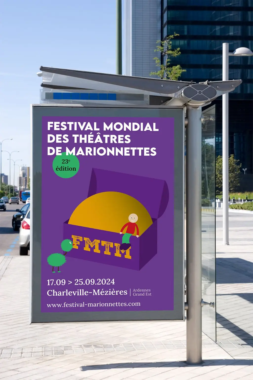 Affiche abri de bus FMTM Affiche abri de bus FMTM